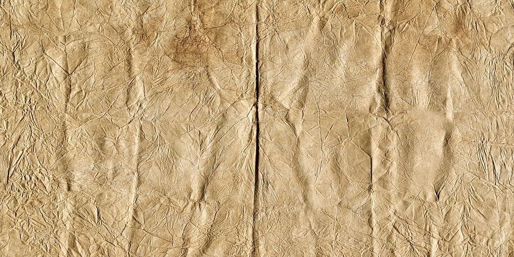 Crumpled paper texture background for Facebook cover and social media banner