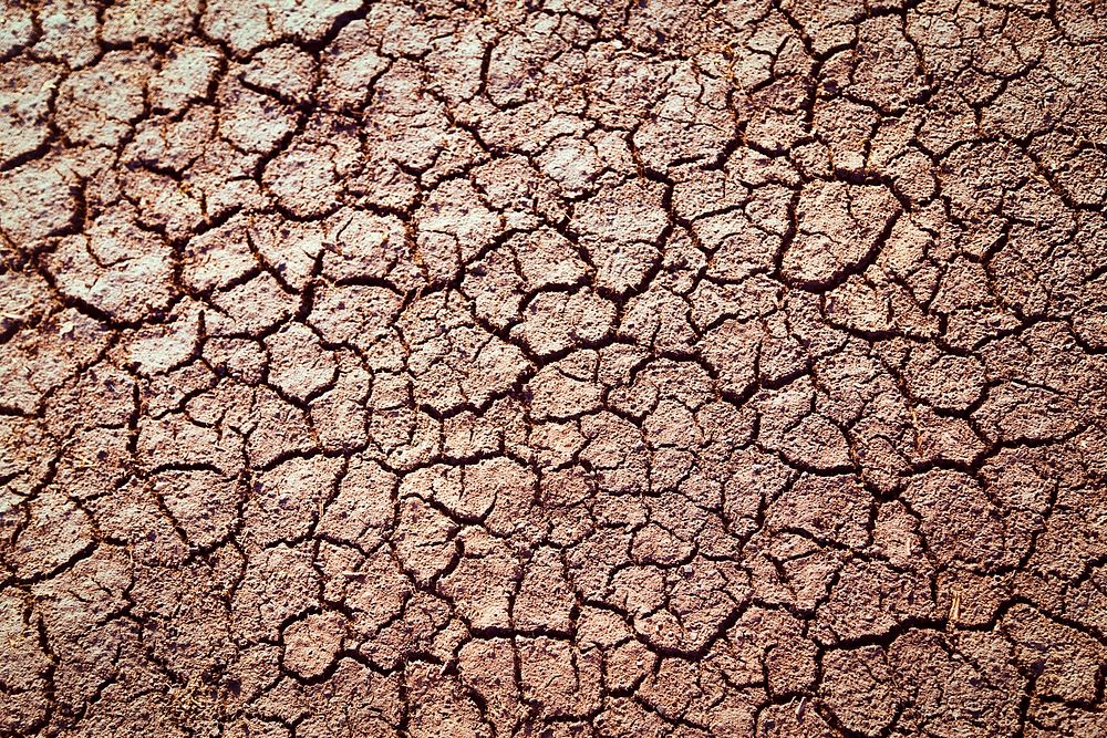 Cracked ground texture, drought background