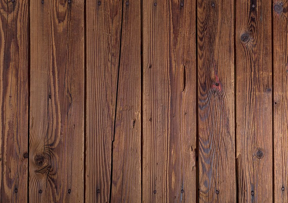Wood floor texture, brown plank background 