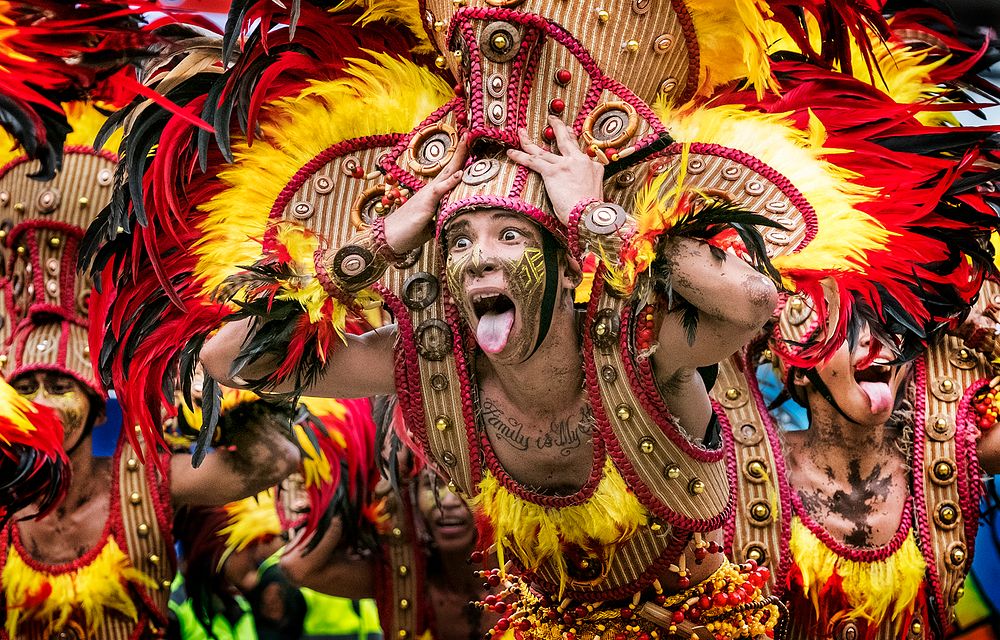 Tribe, festival dance. Philippines - 04/12/2018