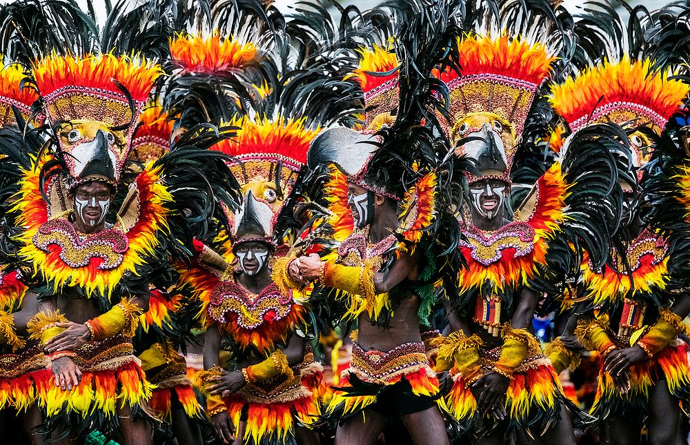 Samba dancing festival. Philippines - 04/12/2018