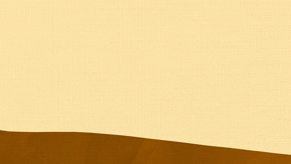 Beige paper texture desktop wallpaper, brown border design