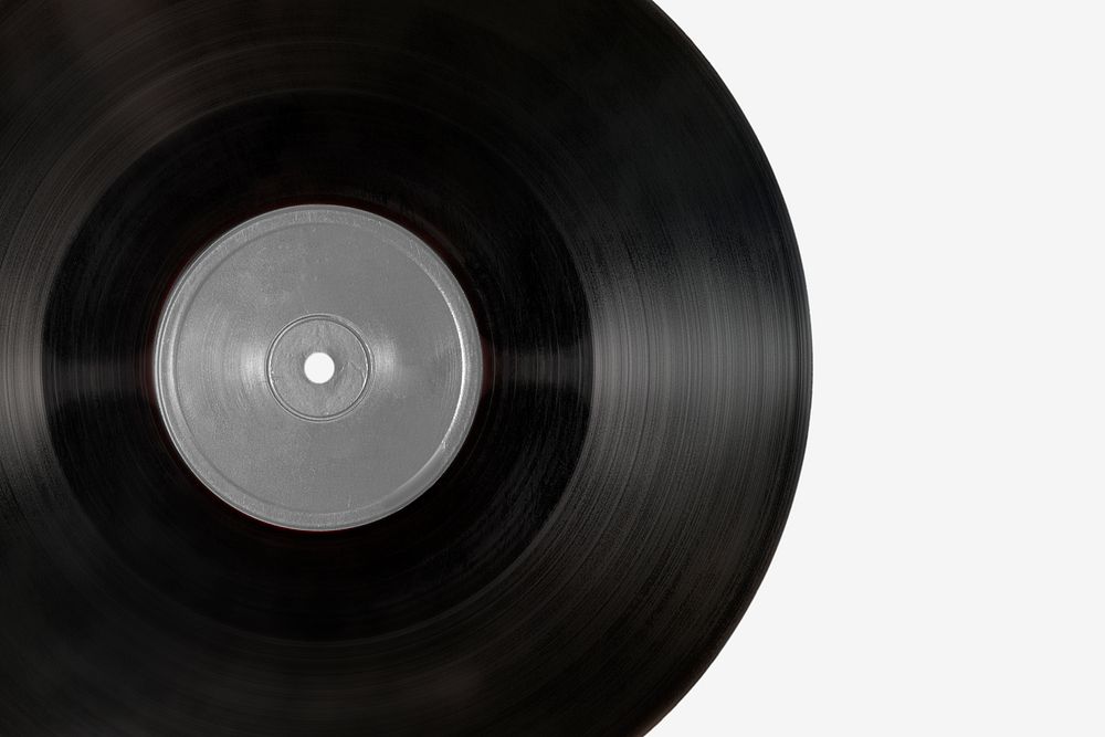 Music vinyl record for artists