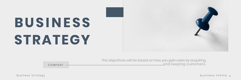 Business strategy email header psd editable template