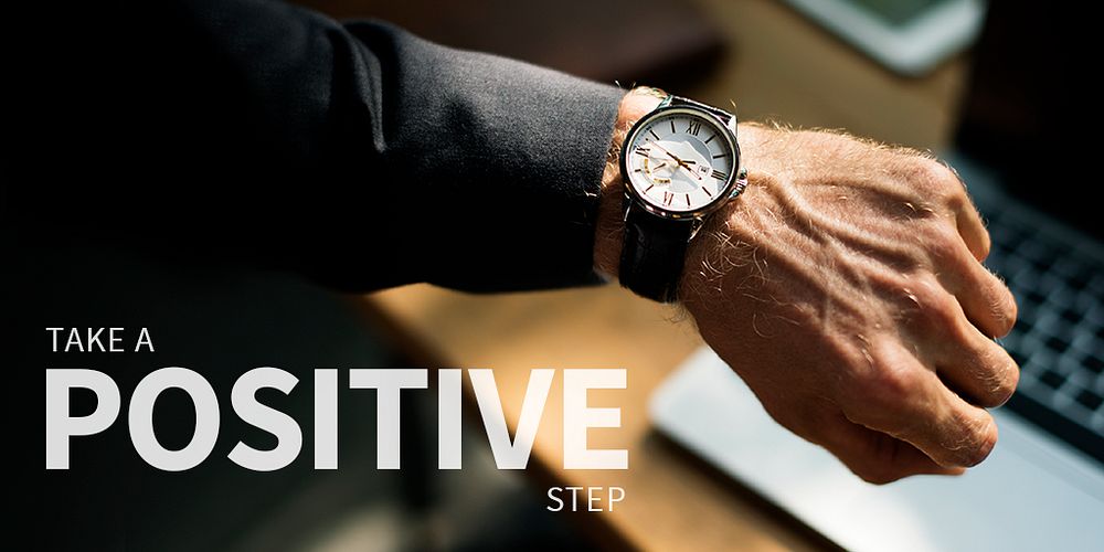 Positive step insurance template psd for business liability ad banner