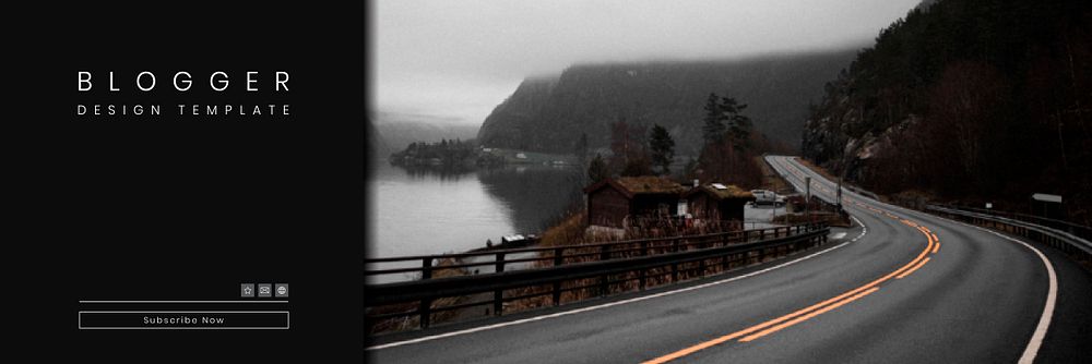 Travel blogger banner template vector | Premium Vector Template - rawpixel