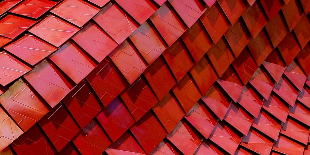 Abstract red roof texture background for Facebook cover and social media banner