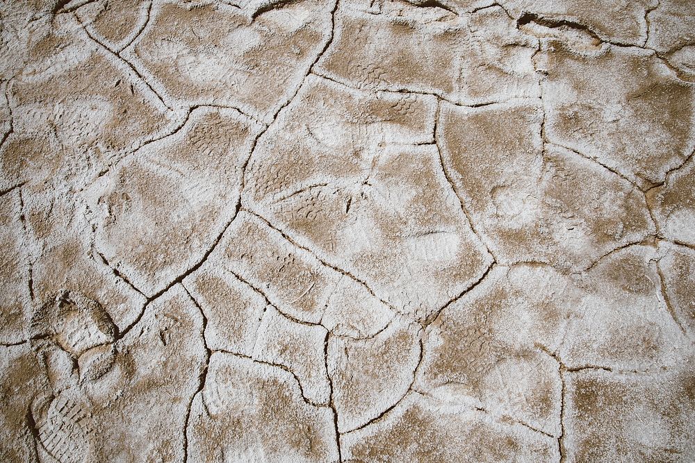 Cracked ground texture background, abstract design