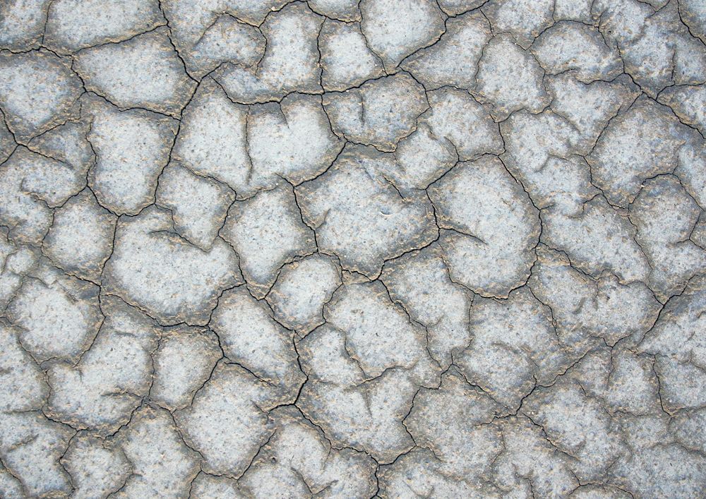 Damaged concrete texture background, cracked design
