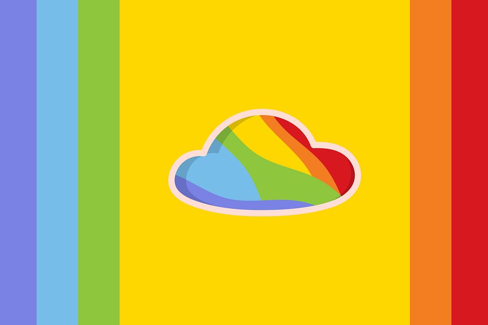 Support LGBTQ Pride Rainbow Background | Premium Vector - Rawpixel