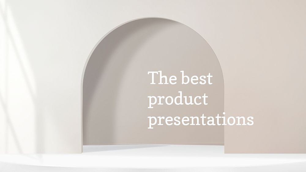 Product presentation background template psd