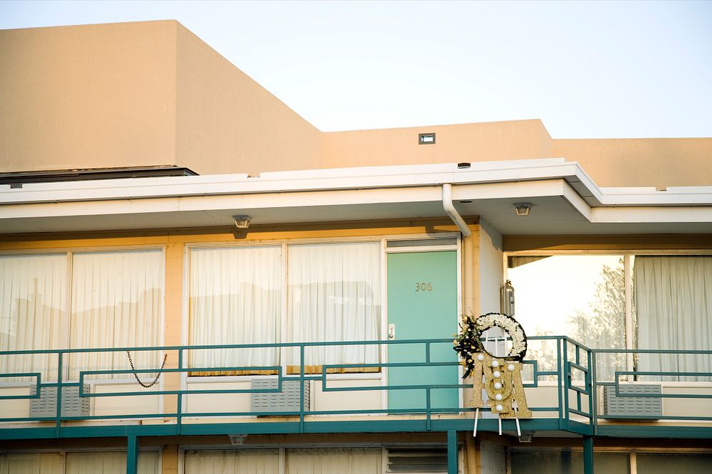 Lorraine Motel, where Dr. Martin Luther King was assissinated during the Civil Rights Movement on April 4, 1968.
