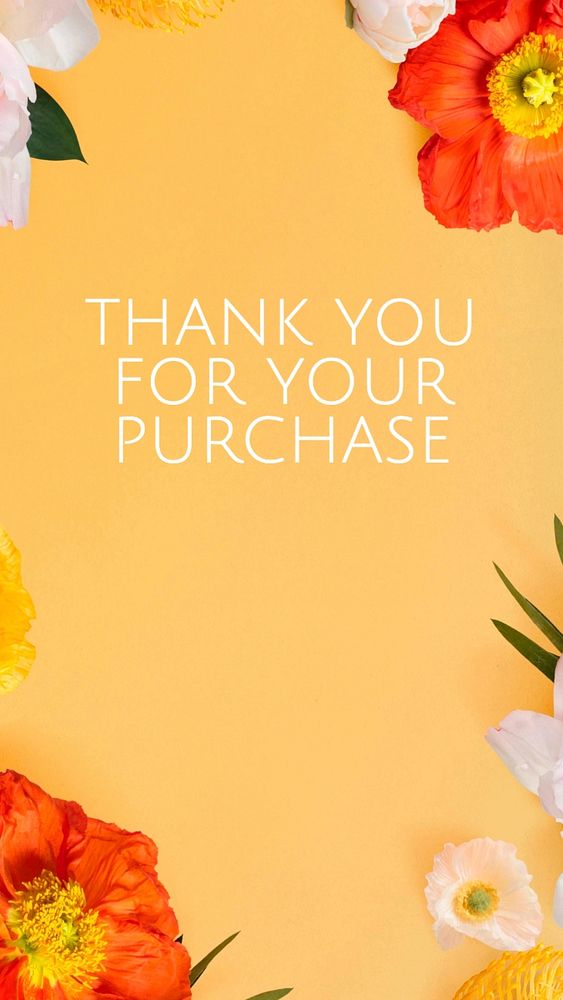Thank you Instagram story template, editable text