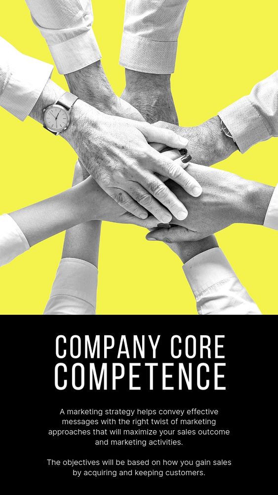 Business competency Instagram story template