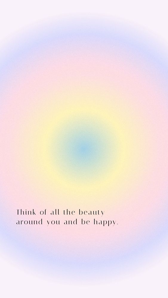 Happiness quote Facebook story template, editable text