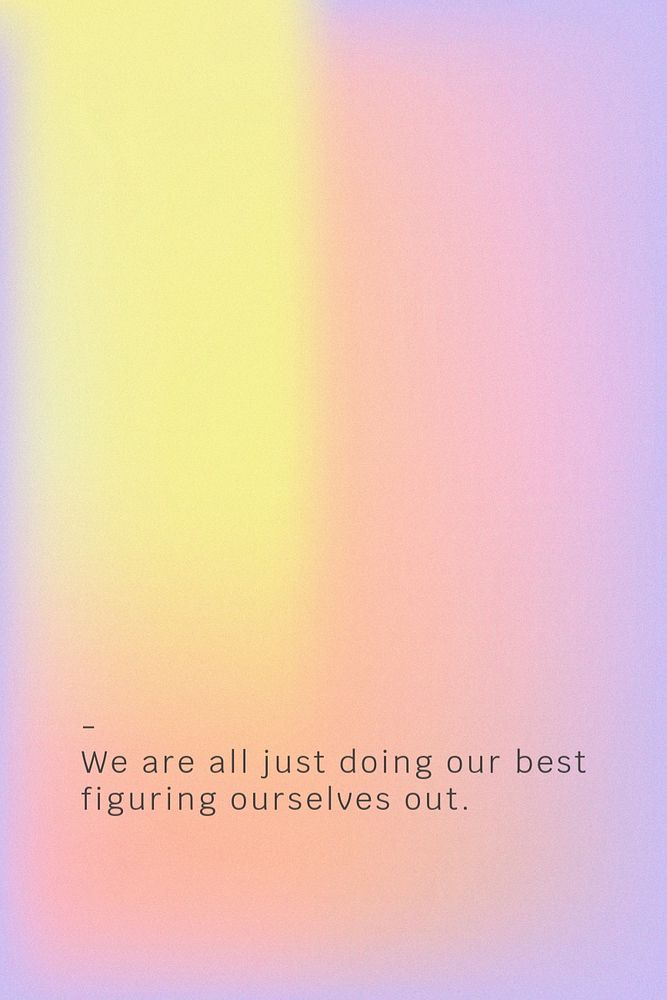 Lifestyle quote Facebook story template, editable gradient design