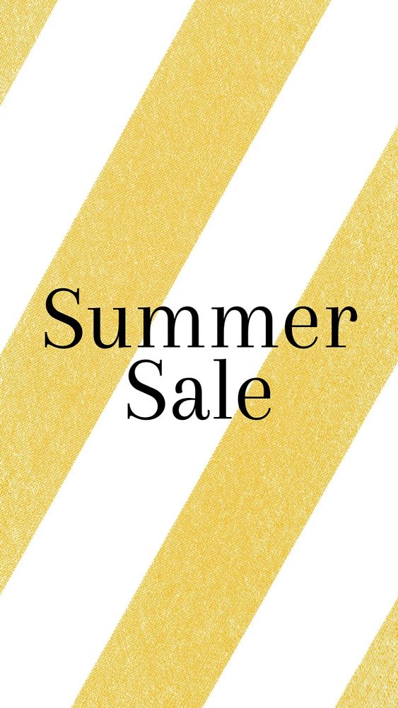 Summer sale Instagram story template, editable text