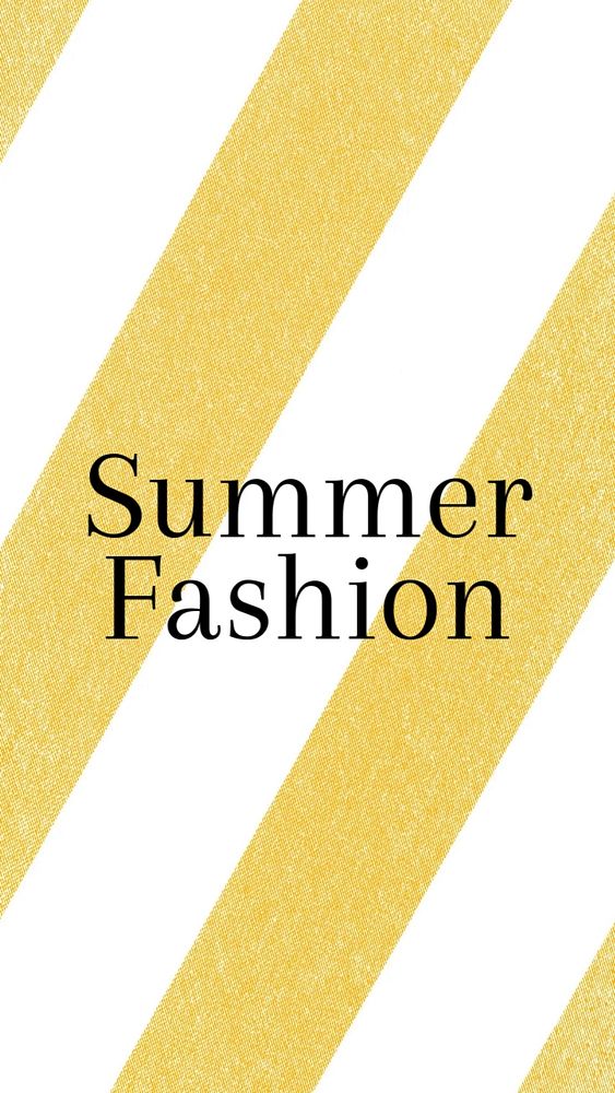 Summer fashion Instagram story template, editable text