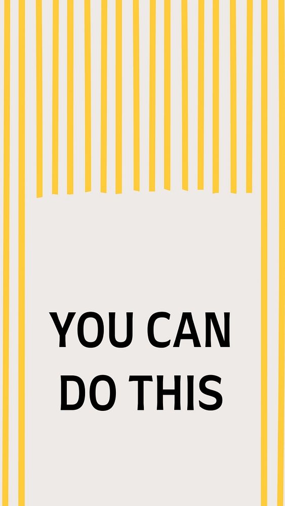 Motivational quote Instagram story template, editable text