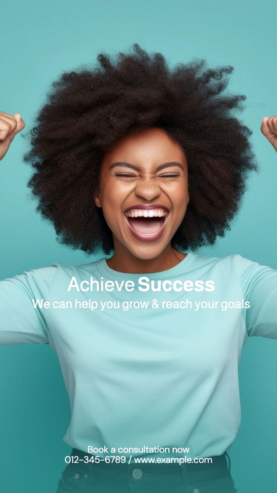 Achieve success Instagram story template