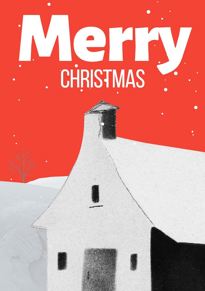 Christmas poster template