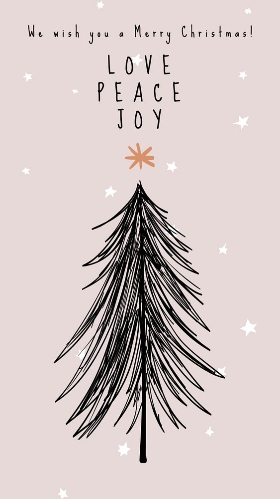 Love, peace & joy Instagram story template