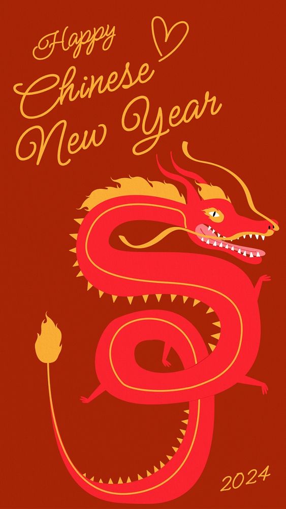 Chinese New Year Instagram story template