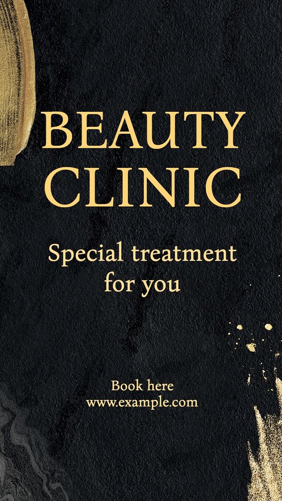 Beauty clinic Instagram story template