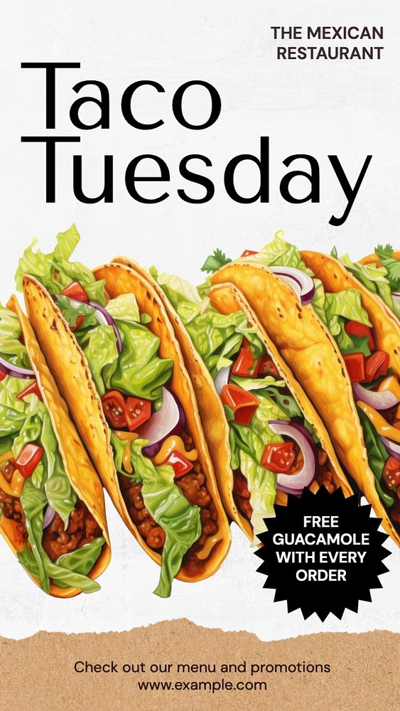 Taco Tuesday Instagram story template