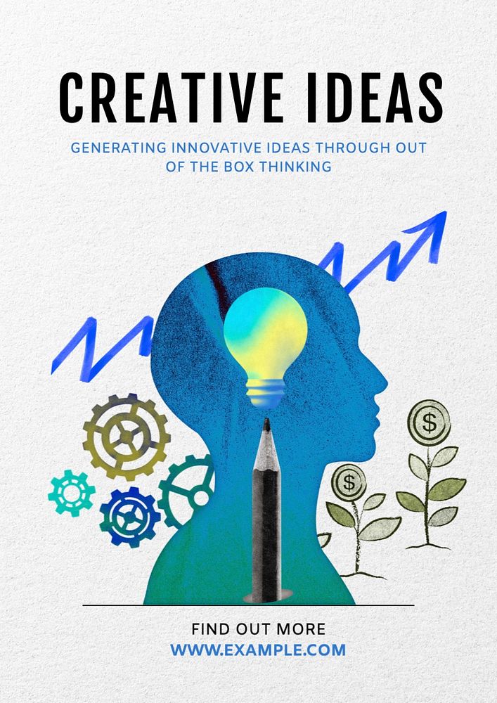 Creative ideas poster template