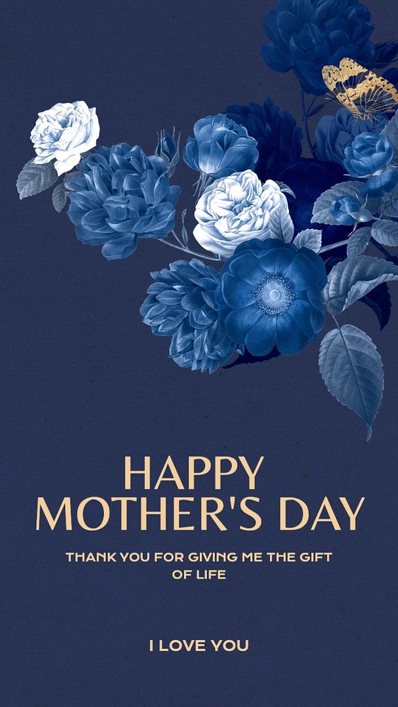 Happy mother's day Facebook story template