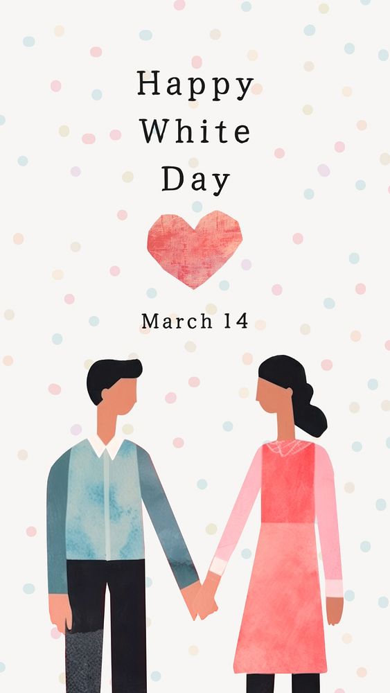 Happy White Day Instagram story template