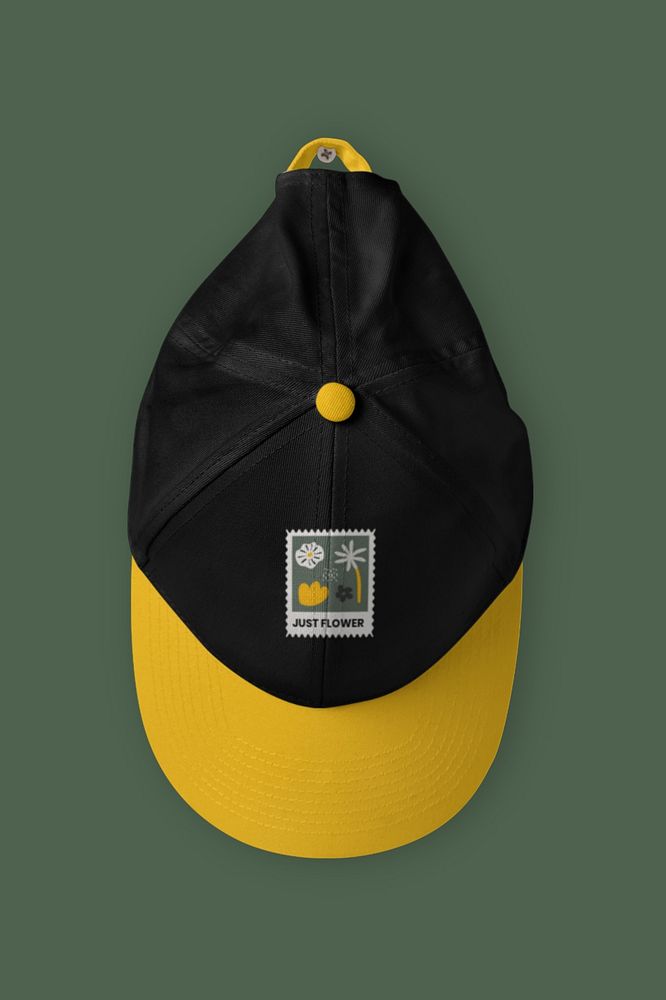 Baseball cap mockup, accessory, apparel