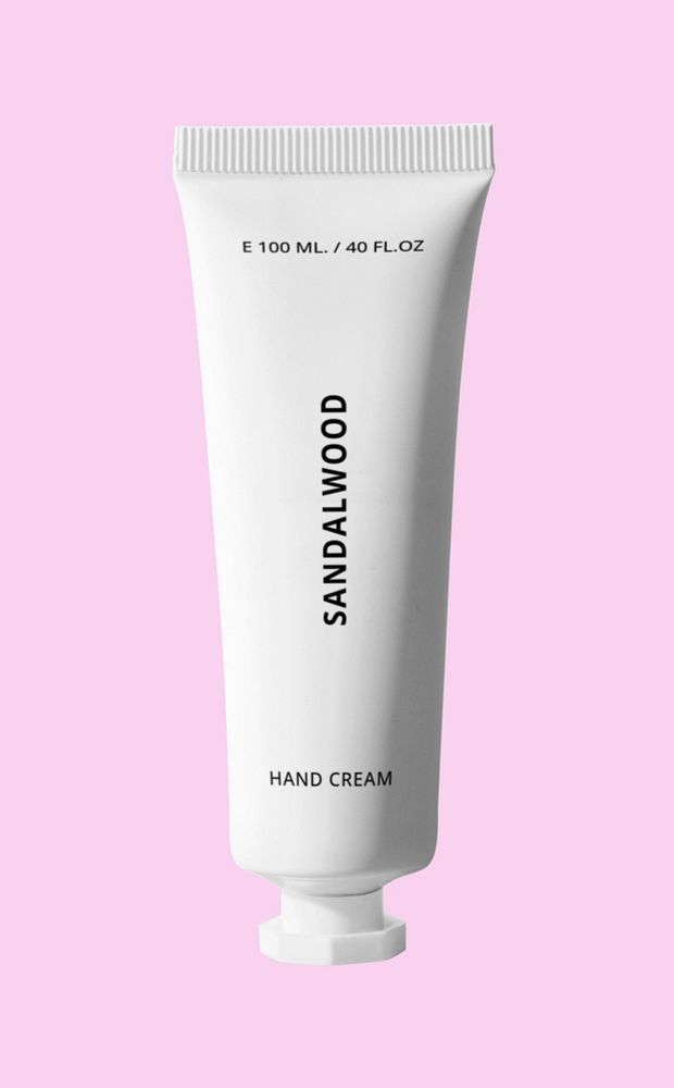 Skincare tube mockup, beauty product packaging