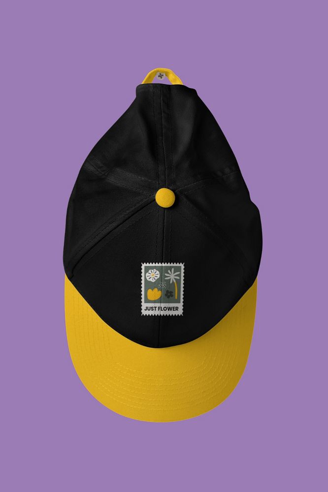 Baseball cap mockup, accessory, apparel