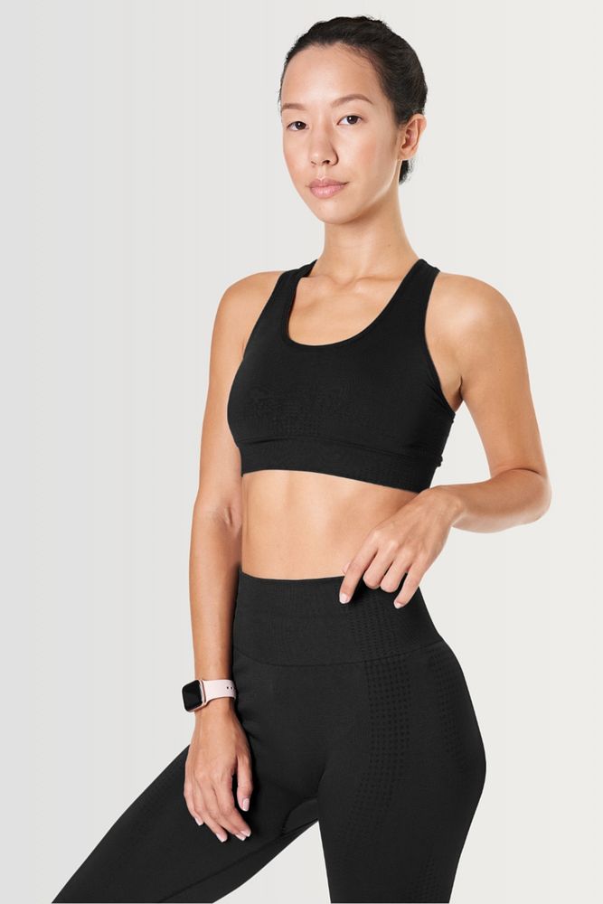 Women's sportswear mockup, editable design