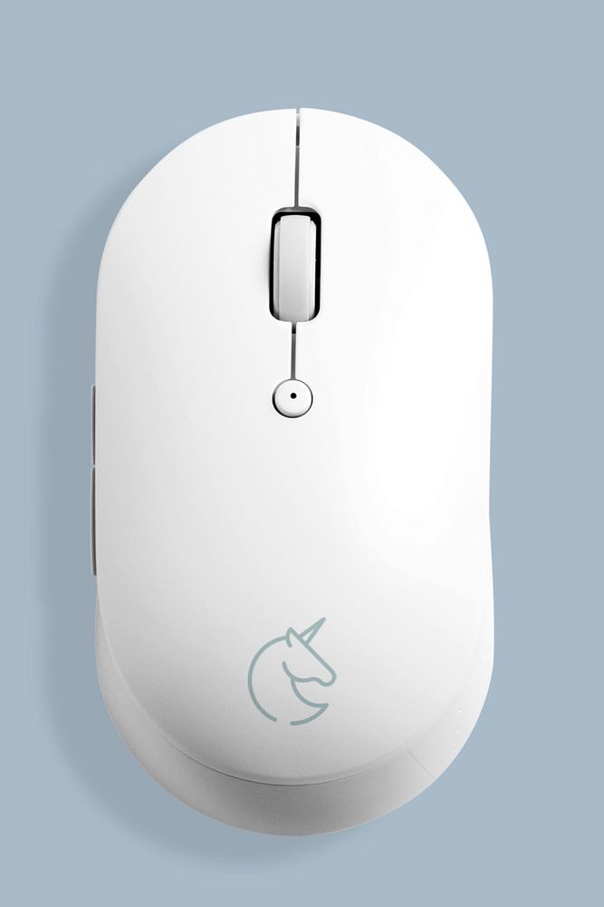 Editable mouse mockup, computer gadget design