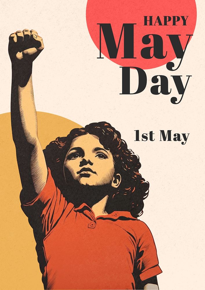 May day poster template | Premium Editable Template - rawpixel