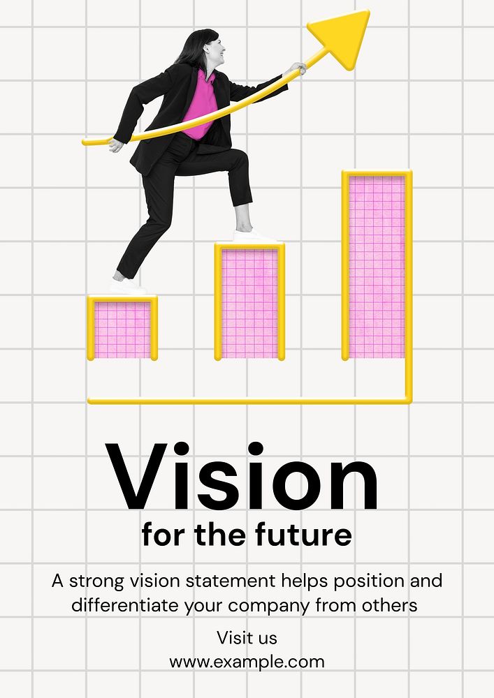 Vision for the future   poster template