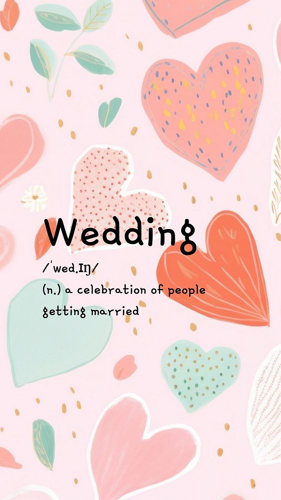 Wedding Facebook story template