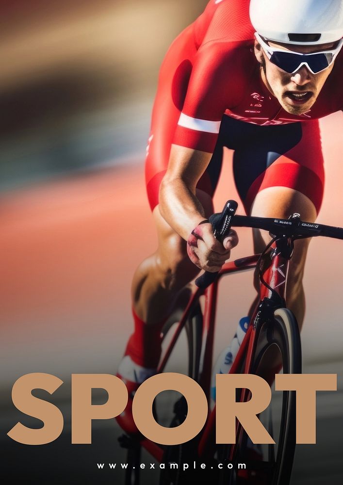 Sport poster template