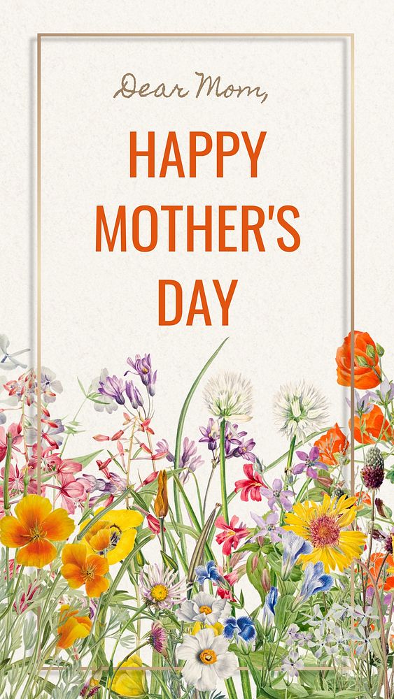 Happy Mother's Day Instagram story template