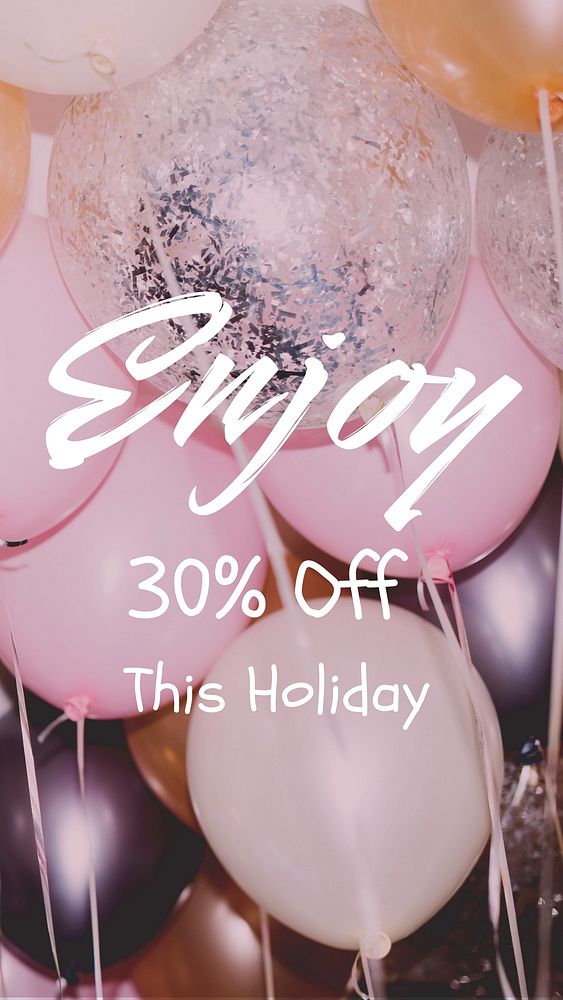 Holiday sale     Instagram story temple