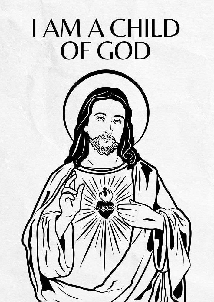 Child of God poster template