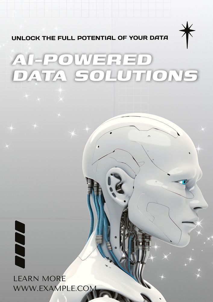AI & data poster template