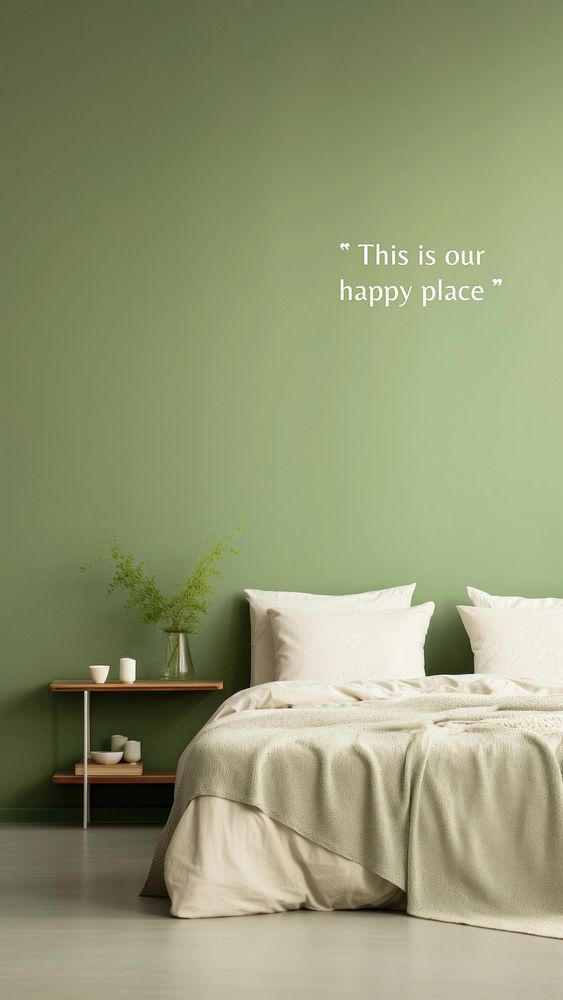 Happy place  mobile wallpaper template