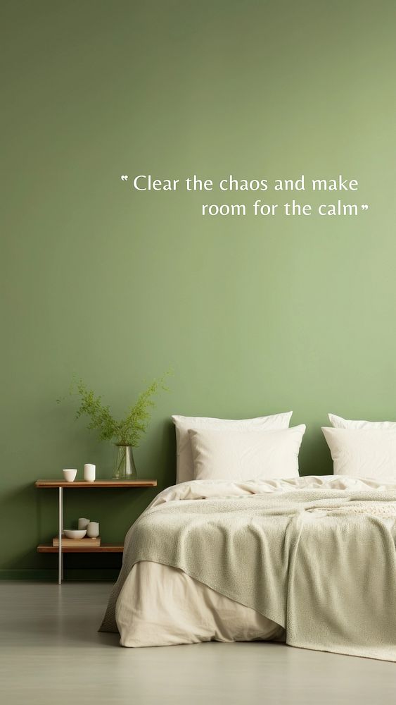 Chaos & calm  mobile wallpaper template