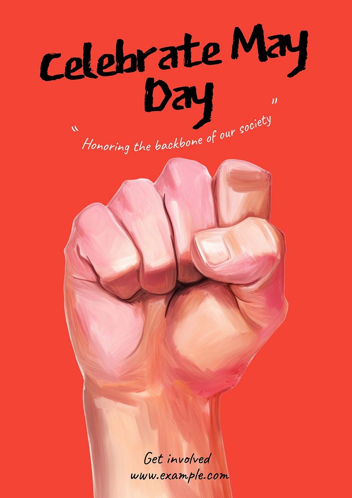 May day poster template