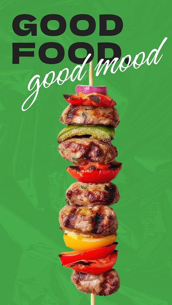 Food quote Instagram story template