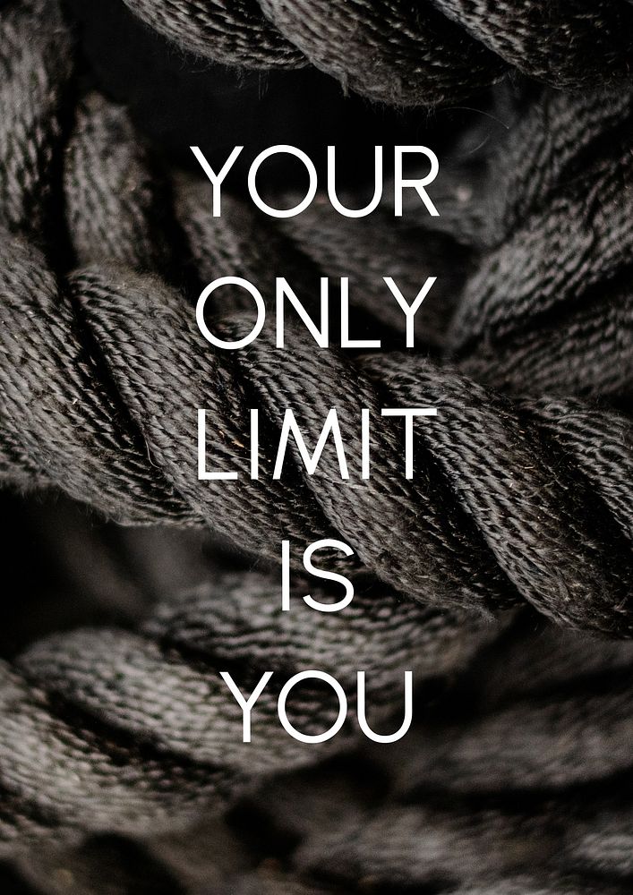 Your only limit is you poster template